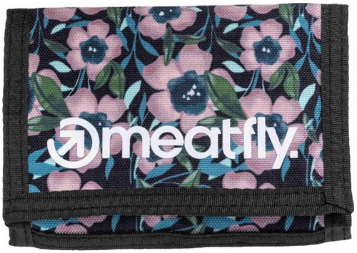 Meatfly Huey, Pink Flowers - Wallet - Main image