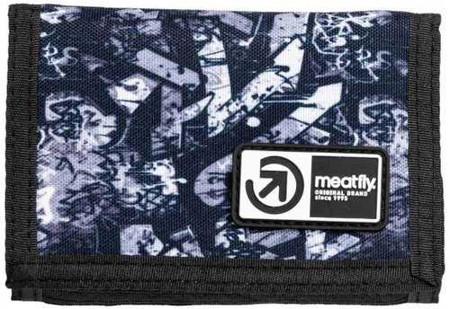 Meatfly Dewey Wallet, Graffity Black - Wallet - Main image