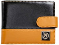 Meatfly Nathan Premium, black/cinnamon brown - Wallet