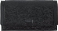 Bugatti Sina long Wallet with flap, black - Wallet