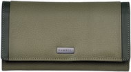 Bugatti Sina long Wallet with flap, green - Wallet