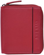Bugatti Upright wallet with zipper red - Wallet