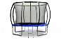 G21 SpaceJump, 305 cm, blue, with safety net + free steps - Trampoline