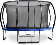 G21 SpaceJump, 366 cm, blue, with safety net + free steps - Trampoline