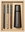 Pepper field Black wooden grinder with a set of tubes with Kampot pepper 3 × 10 g