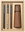 Pepper field Brown wooden grinder with set of tubes with Kampot pepper 3 × 10 g