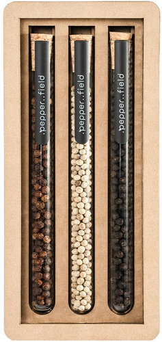 . pepper field Set of small tubes in gift box 3 × 10 g - Gift Set - Main image