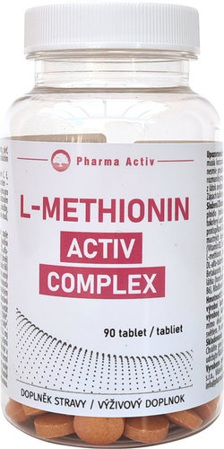 Pharma Activ L-Methionine Activ Complex 90 tablets - Methionine - Main image