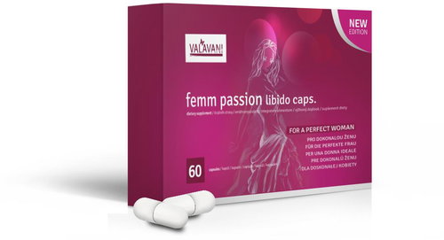 VALAVANI Femm passion libido 60 capsules - Dietary Supplement - Main image