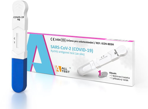 ALLTEST SARS-CoV-2 (COVID-19) rapid antigen test (saliva) 1 pcs - Home Test - Main image