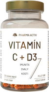 Pharma Activ Vitamin C + D3 120 capsules - Vitamins