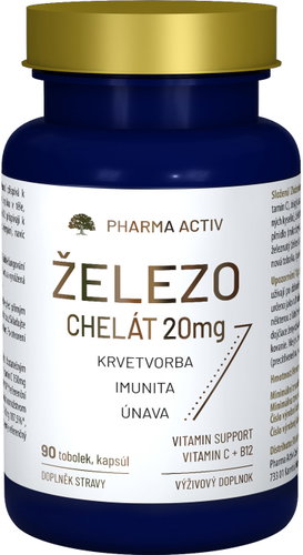 Pharma Activ Železo chelát 20 mg 90 tobolek - Iron - Main image