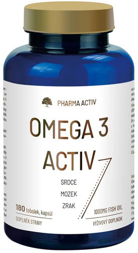 Pharma Activ Omega 3 Activ 180 tobolek - Omega 3 - Main image