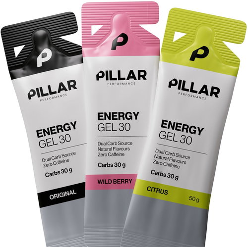Pillar Performance Energy Gel 30 Variety Pack 3 × 50g Main image Pillar Performance Energy Gel 30 Variety Pack 3 × 50g - Energy Gel - Main image