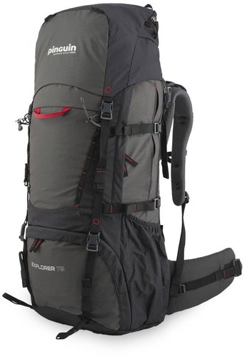 Pinguin Explorer 75 black - Tourist Backpack - Main image