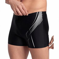 Arena Pánské plavky DIVE BOXER DE8 černé, bílé - Men's Swimwear