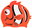 Children's swimming cap Nemo orange