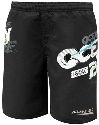 Aqua-Speed Multipack 2 pcs David kids swimming shorts 11-12 years black - Kids’ Swimwear - Main image
