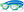 Children's swimming goggles blue-green