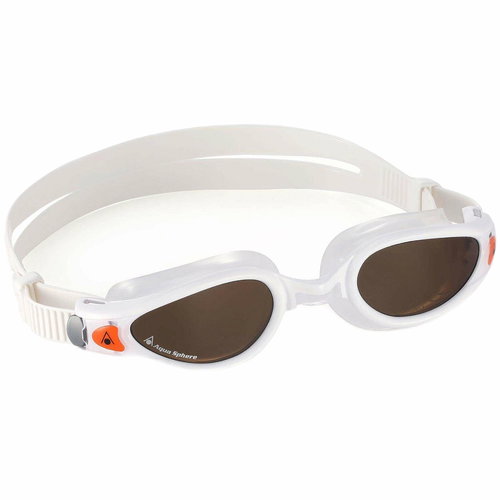 Aqua Sphere Kaiman Exo Polarizing Glasses Brown White/Orange - Swimming Goggles - Main image