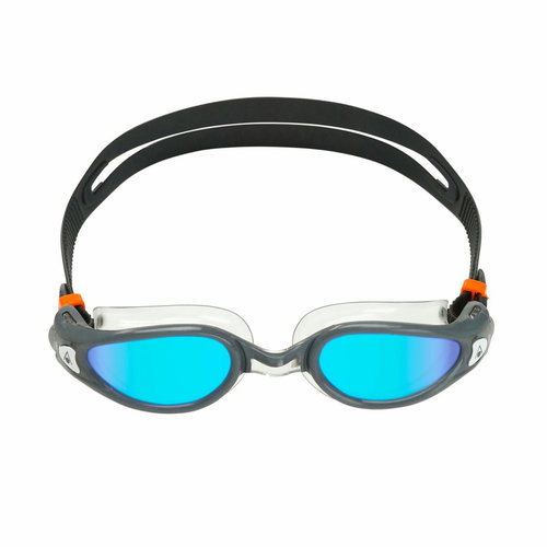 Aqua Sphere Kaiman Exo titanium. mirrored glass blue grey - Swimming Goggles - Main image