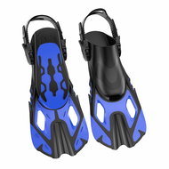 Agama Ploutve Dive Team Snorkel Fins Junior XS /32-36/ modré - Fins