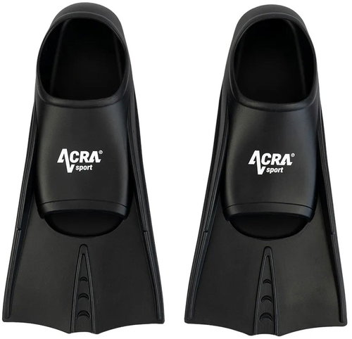 Acra Short Training Fins, Black, 37-39 - Fins - Main image