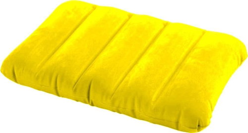 68676 nafukovací polštářek 43×28×9, žlutý - Inflatable Pillow - Main image