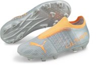 PUMA_ULTRA 3.4 FG/AG Jr silver/orange - Football Boots