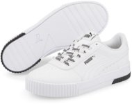 PUMA_Carina Logomania biela/čierna EU 36/225 mm - Vychádzková obuv