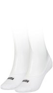 PUMA WOMEN MESH FOOTIE 2P, white, size 39 - 42 - Socks