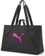 PUMA AT ESS Shopper, čierna/ružová - Športová taška