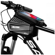 WildMan Hardpouch waterproof bike frame case black XXL - Bike Bag
