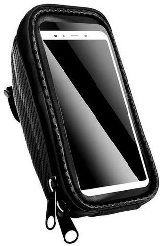 TopQ Freedom mobile phone case for bicycle handlebars black XL - Bike Bag - Main image