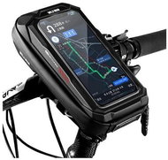 WildMan Hardpouch Waterproof Bike Handlebar Holder Black XL - Bike Bag