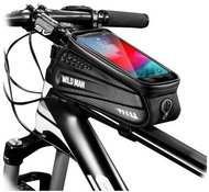 WildMan Hardpouch waterproof bike frame case black XL - Bike Bag