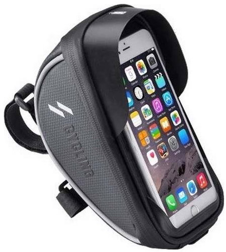 TopQ CYCLING mobile phone case for bicycle handlebars black XL - Bike Bag - Main image