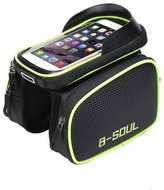 B-SOUL mobile phone case for bike black - green XL - Bike Bag