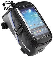 Roswheel mobile phone case for bike black-blue 5,5'' - Bike Bag