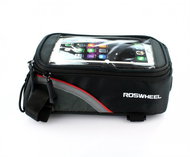 Roswheel mobile phone case for bike black-red 5,5'' - Bike Bag