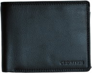 Old River wallet with zipper for RFID notes black - Wallet