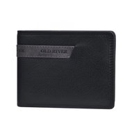 Old River wallet with grey RFID logo black - Wallet