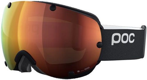 POC Lobes Clarity, Uranium Black/Spektris Orange, One Size - Ski Goggles - Main image
