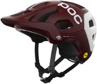 POC Helmet Tectal Race MIPS Garnet Red/Hydrogen White Matt LRG - Bike Helmet