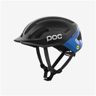POC Helmet Omne Air Resistance MIPS Uranium Black/Opal Blue Metallic/Matt SML - Bike Helmet