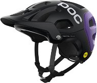 POC Helmet Tectal Race MIPS Uranium Black/Sapphire Purple Metallic/Matt MED - Bike Helmet