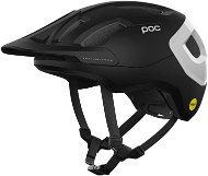 POC Helmet Axion Race MIPS Uranium Black Matt/Hydrogen White SML - Bike Helmet