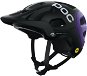 POC Helmet Tectal Race MIPS Uranium Black/Sapphire Purple Metallic/Matt SML - Bike Helmet