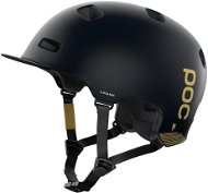 POC helmet Crane MIPS Fabio Ed. Uranium Black Matt/Gold XLX - Bike Helmet