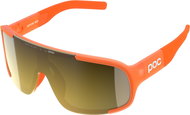 POC Aspire Mid Fluo. Orange Translucent/Clarity Road/Partly Sunny Gold One - Cycling Glasses